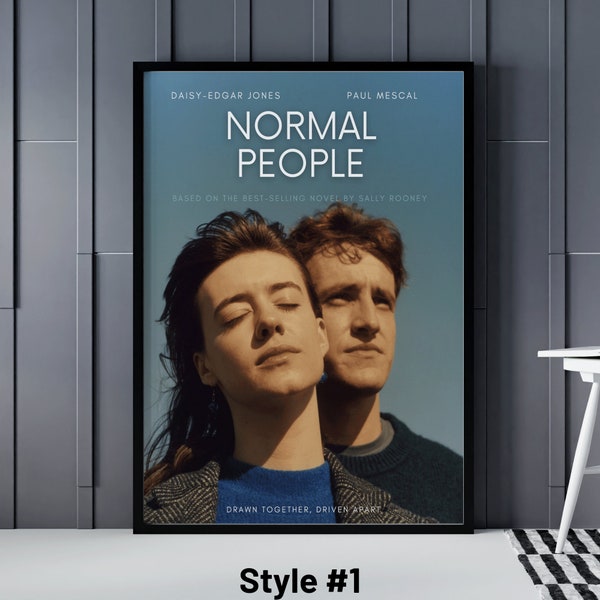 Normal People Poster, Normal People 5 Different Posters, Normal People Print, Normal People Wall Art Decor, Normal People Tv Series Gift