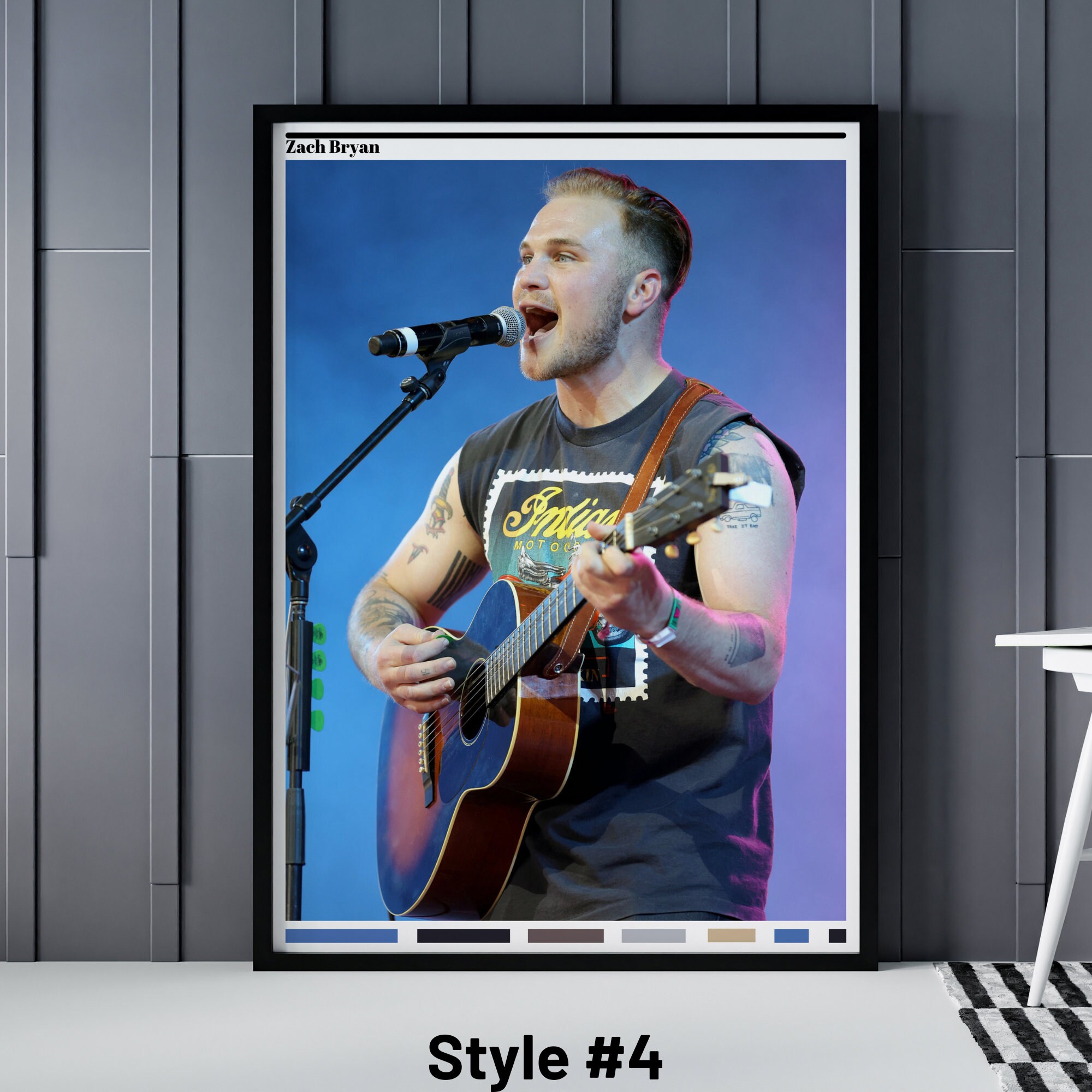 Zach Bryan Poster, Fear and Fridays Poem Poster, American Heartbreak ...
