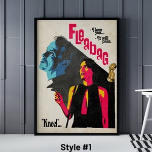 Fleabag Poster, Fleabag 8 Different Posters, Fleabag Print, Fleabag Decor, Fleabag Wall Art, Phoebe Waller Bridge Poster, Fleabag Quote