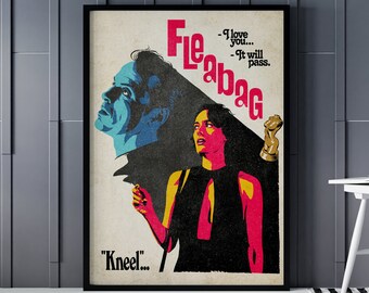 Fleabag Poster, Fleabag 8 Different Posters, Fleabag Print, Fleabag Decor, Fleabag Wall Art, Phoebe Waller Bridge Poster, Fleabag Quote