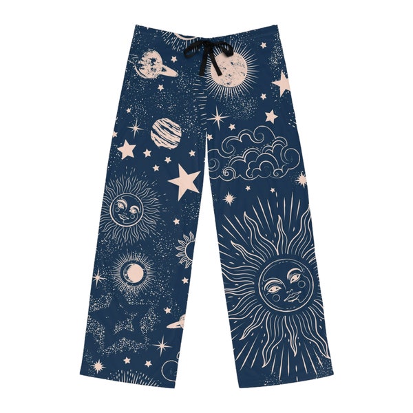 Pantalon de pyjama pour hommes (AOP) gala de la galaxie spatiale