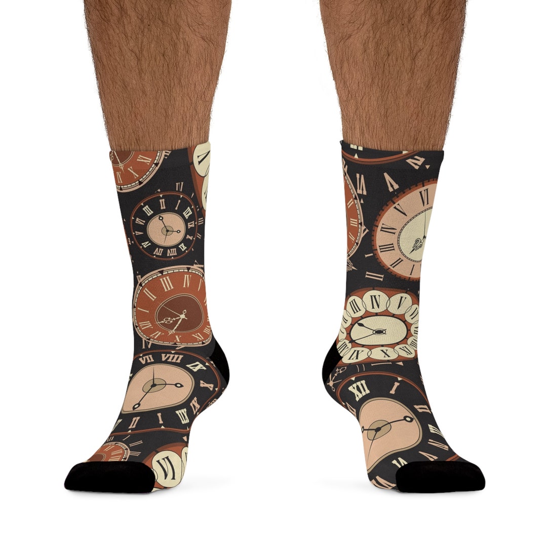 Recycled Poly Socks Clocks Galore Etsy