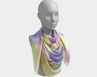 Personnalisez vos propres foulards en soie de luxe/Foulard en soie personnalisé/Fait main/Bandana en soie/Cadeau pour elle/Cadeaux pour la fête des mères-Soie, Satin, Mousseline de soie, Crêpe