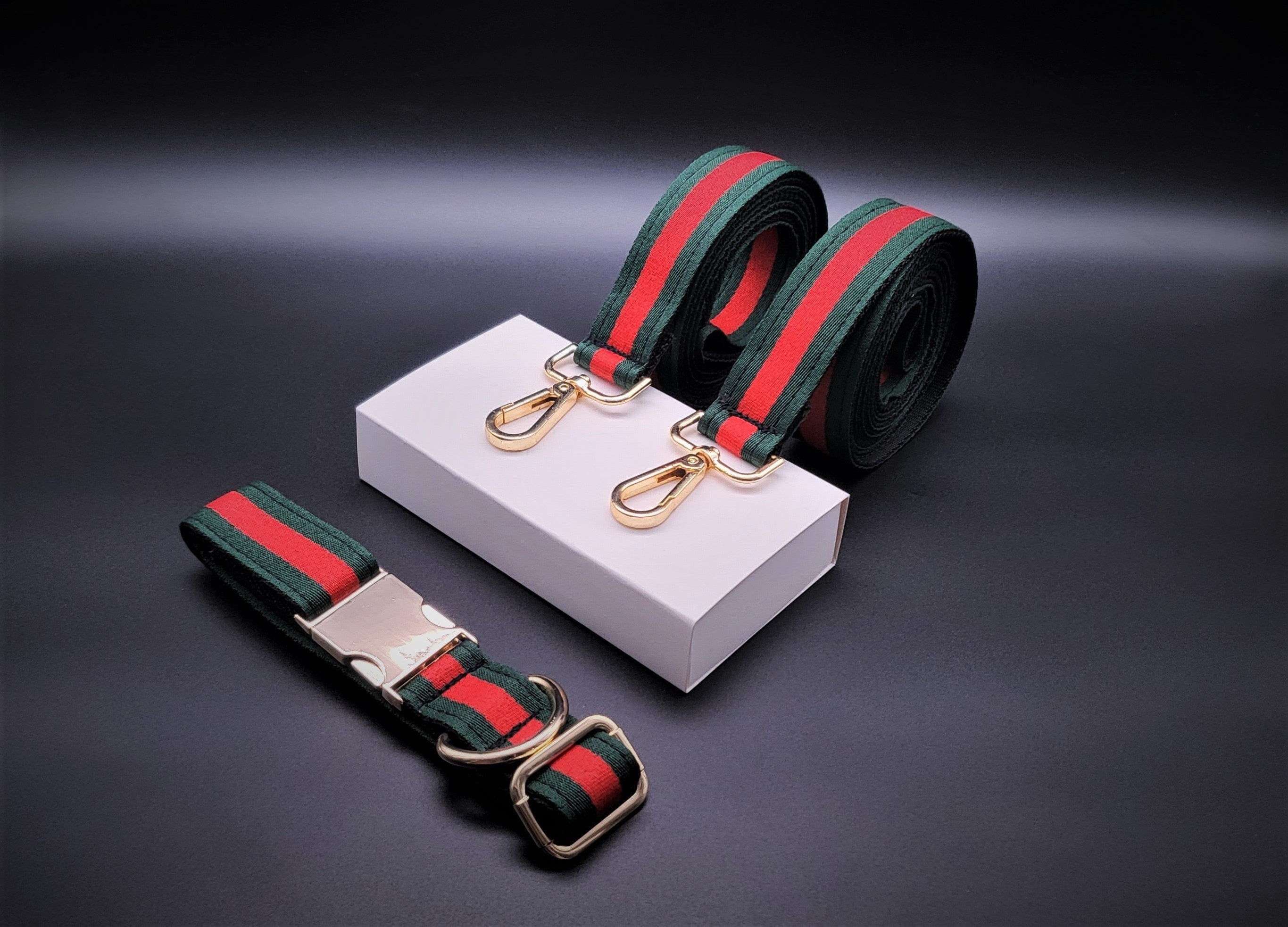 The Couture Engineer - Custom made Louis Vuitton dog collar. Comes in small  medium and large sizes. Made with authentic Louis Vuitton material hand  stitched.