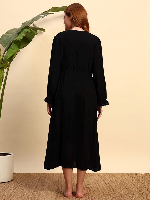 grad white dresses WEDTREND Women Graduation Dress With Ruffles Simple Square Neck Short A Line Ceremony Dress, White / US16W Size_3M Kid Size:8T Michael Kors Black and line graduation dress featuring