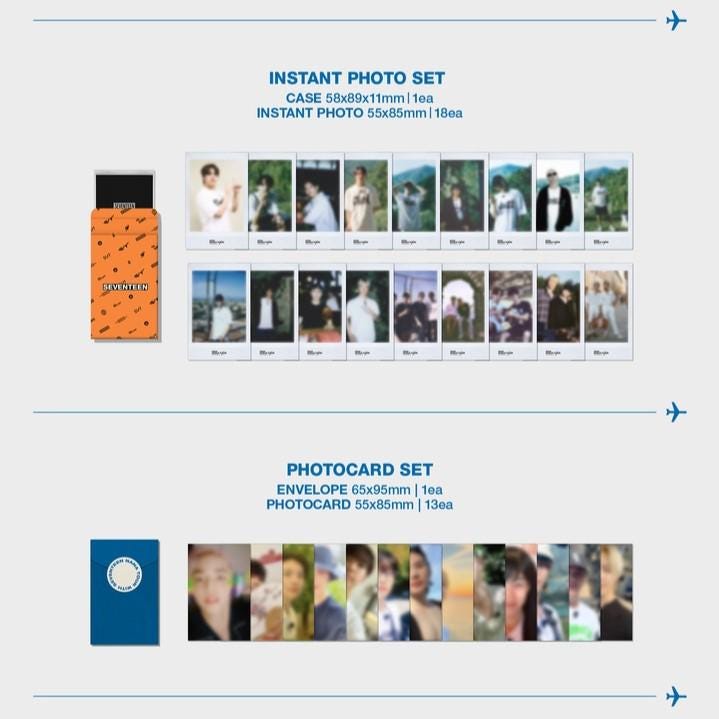 OFFICIAL NANA Tour With Seventeen 2024 Moment Package Photocard PC