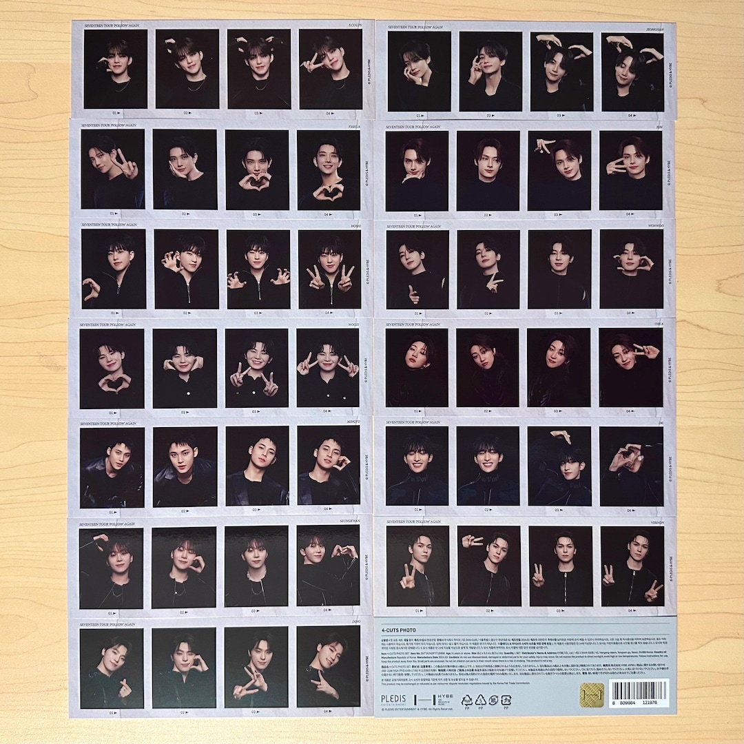 SEVENTEEN FOLLOW AGAIN トレカ 長居 日付入り 全メンバー SEVENTEEN 