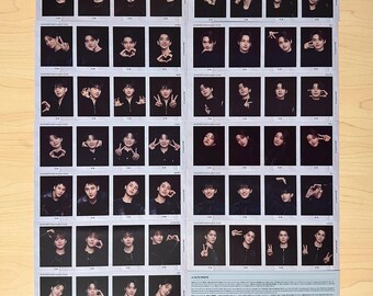 セブチ SEVENTEEN follow again メッセージ まとめ売り OFFICIAL SEVENTEEN Follow Again 4-cut Photos - Etsy