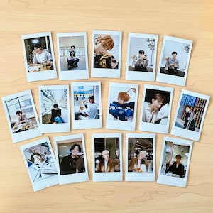 SEVENTEEN S.Coups / Hoshi / Wonwoo / Woozi / The 8 / DK / Dino - Tirages photo instantanés Instax Mini personnalisés (mars/avril 2023)