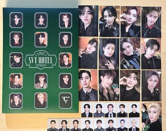 Seventeen「17 Carat」全メンバーフォトカード（PC）テンプレート