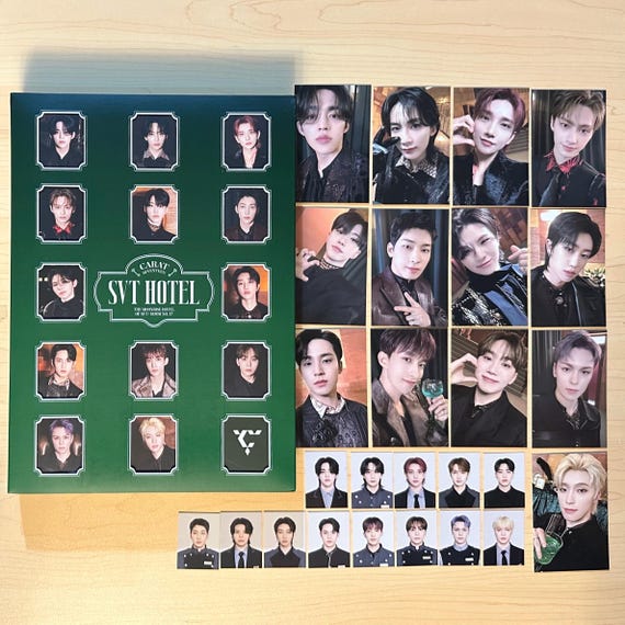 OFFICIAL Seventeen 2023 Carat Membership Kit SVT Hotel Photocard