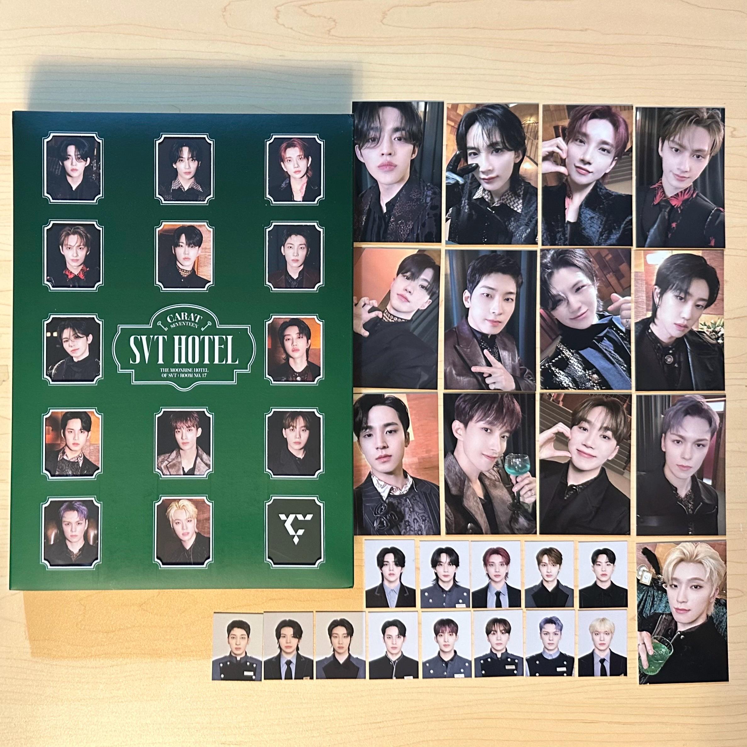 OFFICIAL Seventeen 2023 Carat Membership Kit SVT Hotel Photocard