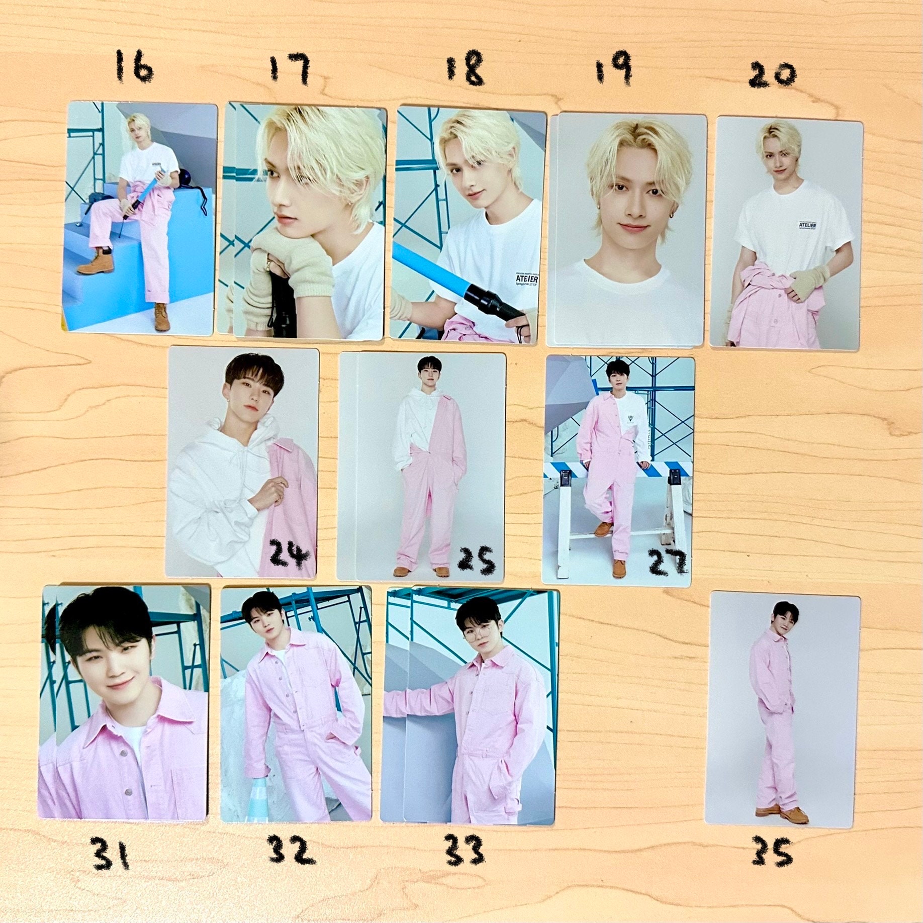 アイドル SEVENTEEN CARAT LAND  PHOTO SET Seventeen Carat Land Instant Photo Card Set – MrsMunKorea Shop
