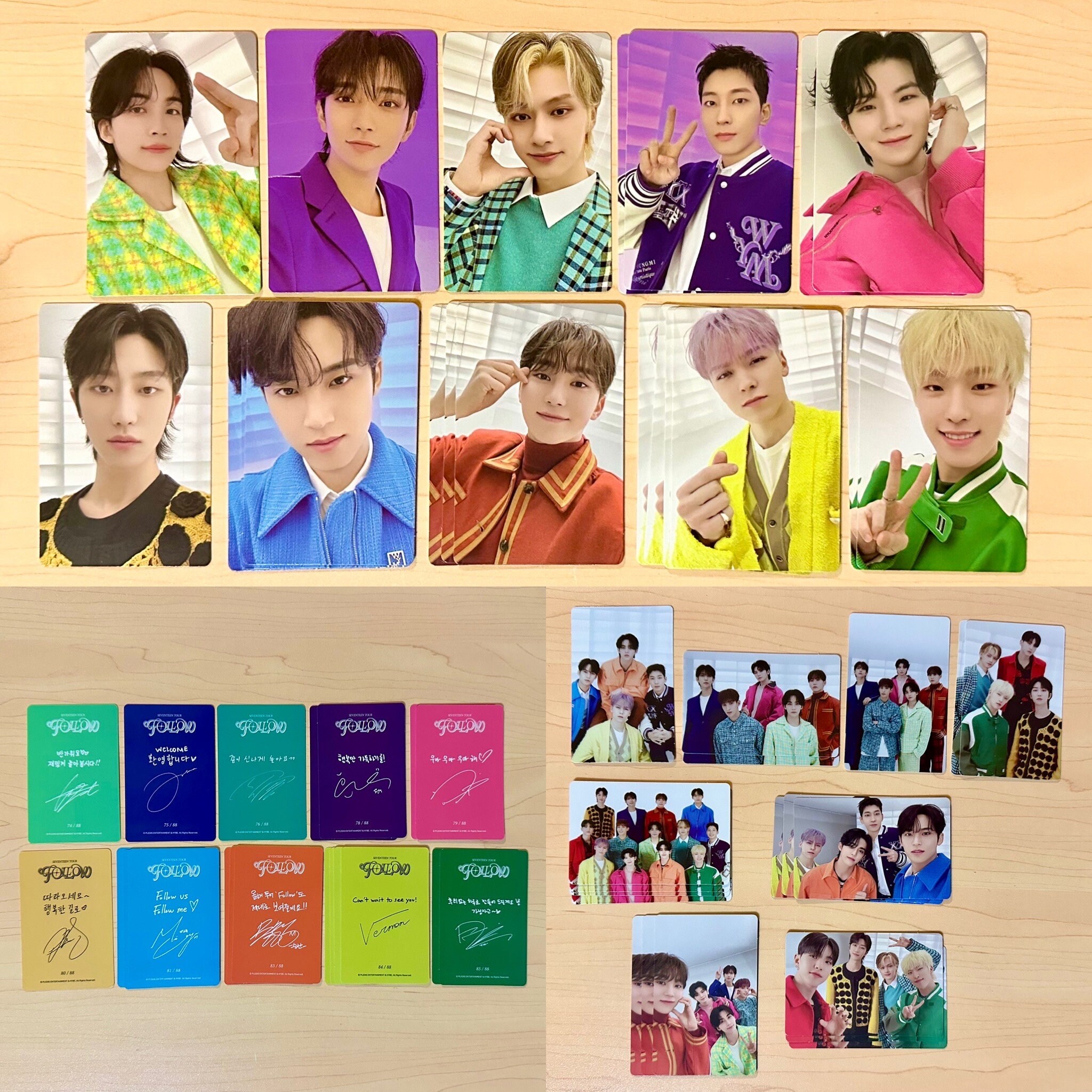 SEVENTEEN FOLLOW ソウルコン SEVENTEEN follow ソウルコン アクリルスタンド