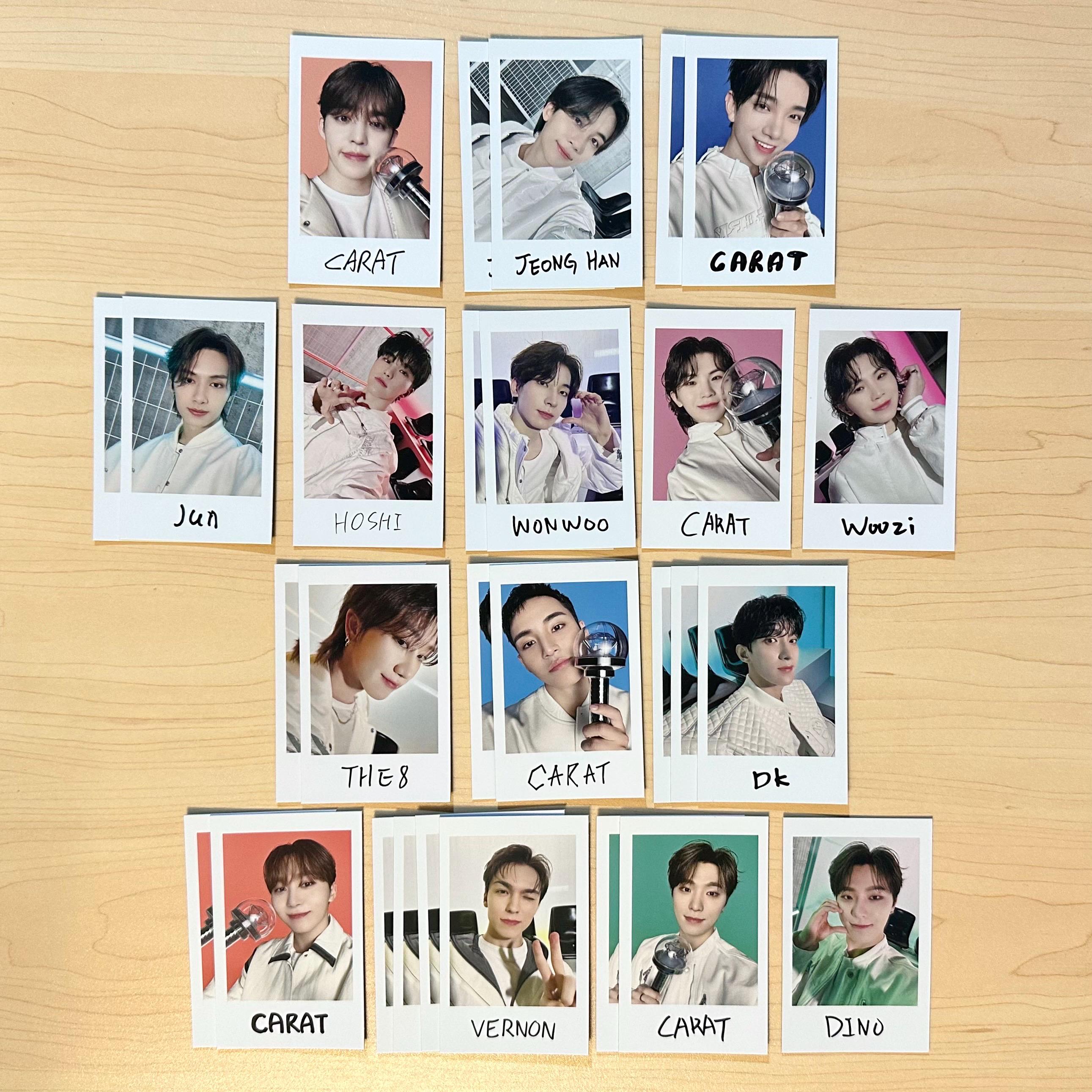 Seventeen Follow Again Tour Hoshi Trading Card Set OFFICIAL