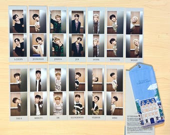 SEVENTEEN 2022 6TH FAN MEETING official Photo card CARAT