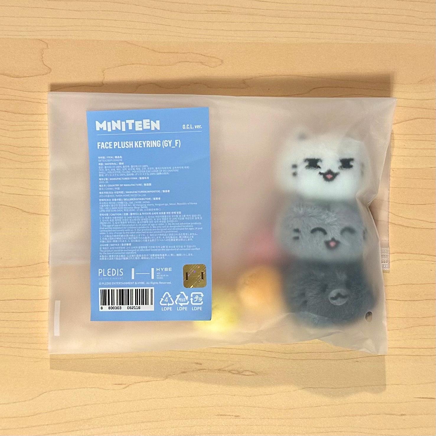 OFFICIAL SEVENTEEN Miniteen Face Plush Keyring - Etsy