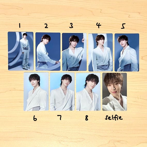 OFFICIAL SEVENTEEN New_ World Tour Trading Cards Photocard PC - Etsy