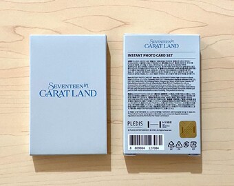 OFFICIAL SEVENTEEN 2024 Carat Land Instant Photo Photocard PC - Etsy