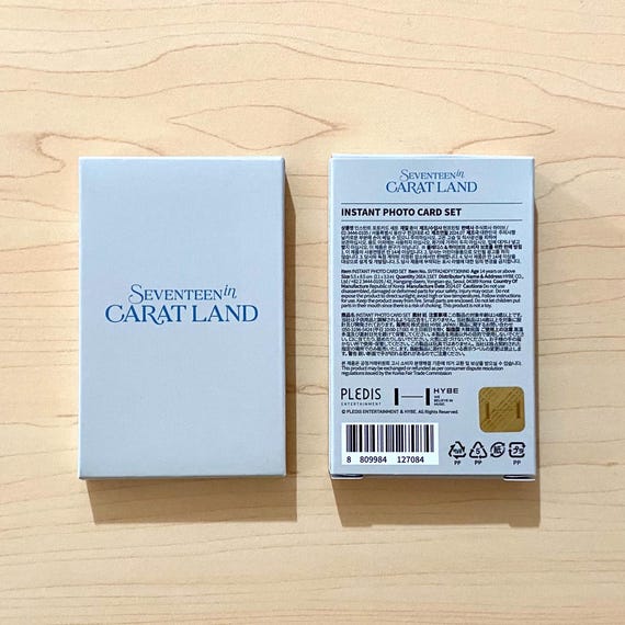 Restocked 22/3 - OFFICIAL SEVENTEEN 2024 Carat Land Instant Photo