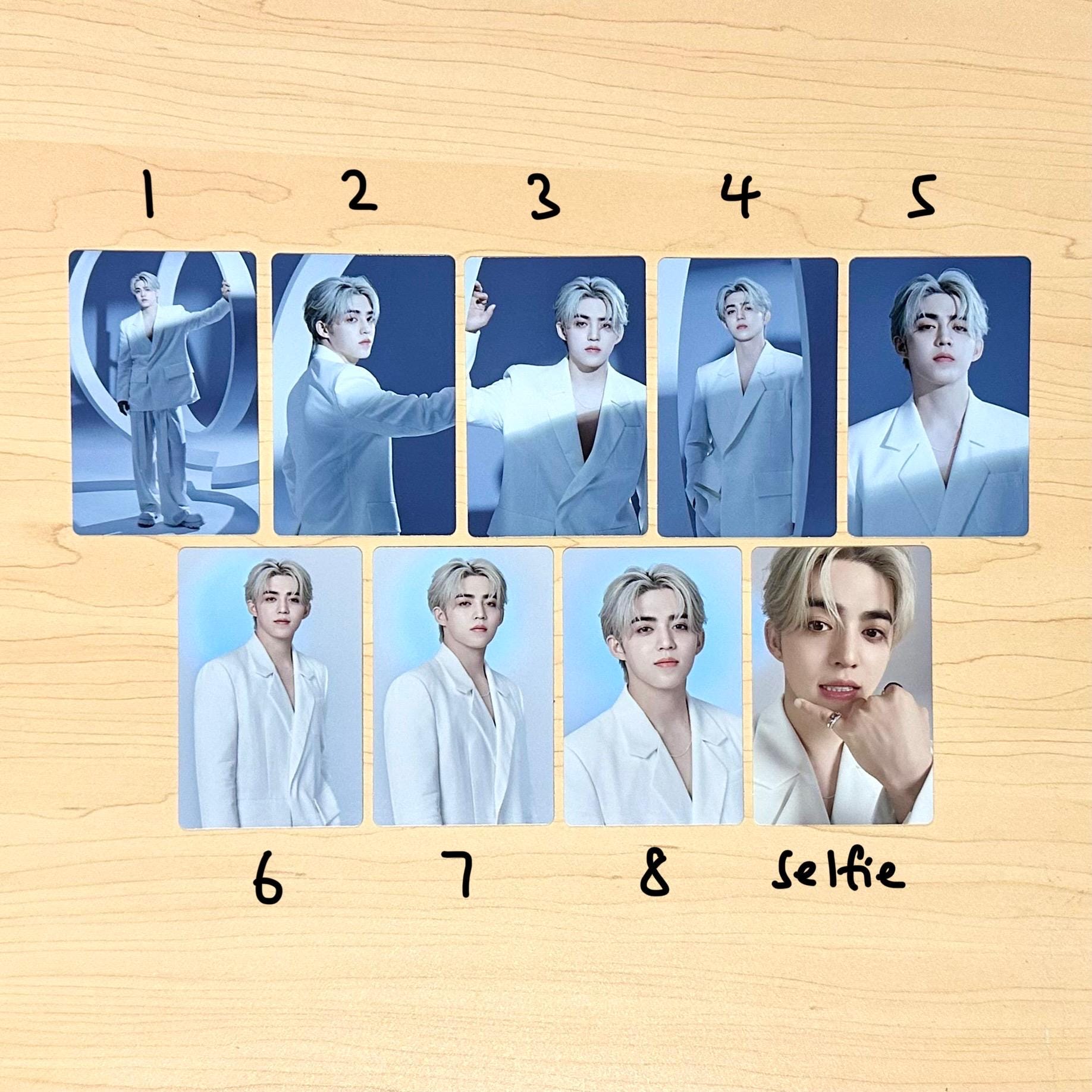 OFFICIAL SEVENTEEN New_ World Tour Trading Cards Photocard PC - Etsy