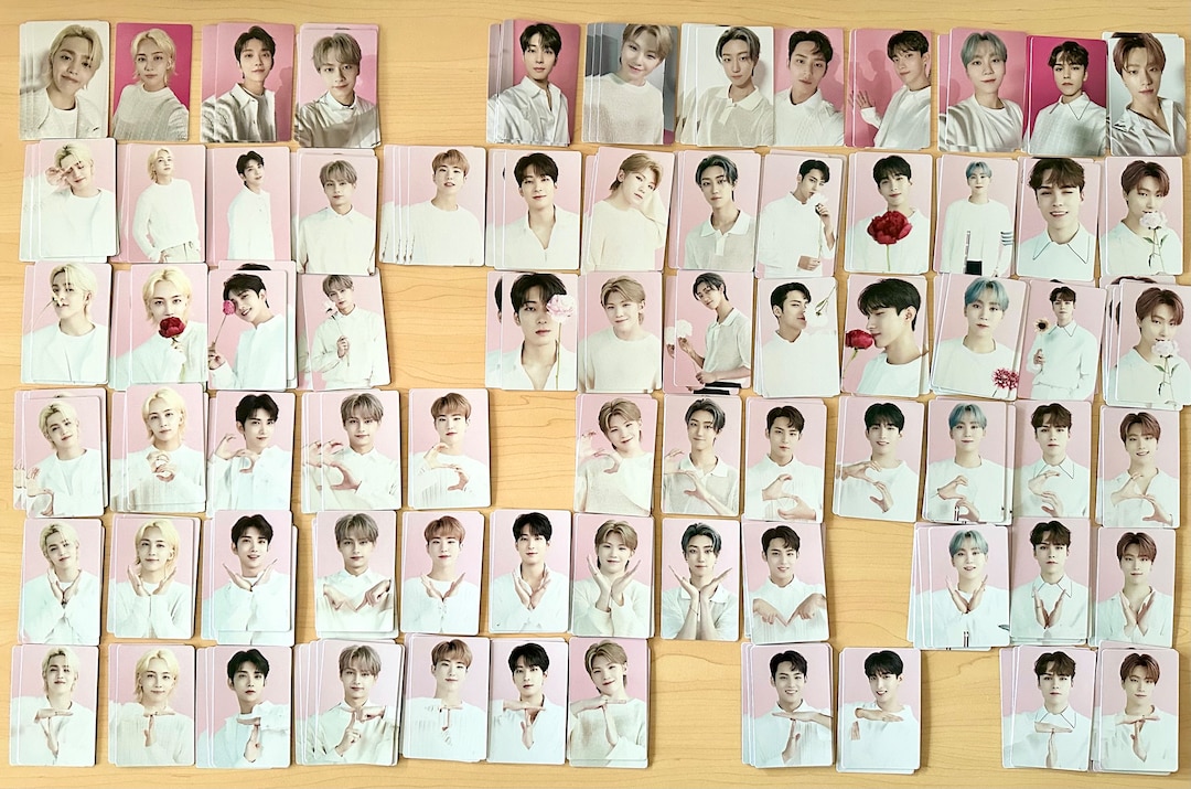 SEVENTEEN CAFE in SEOUL Official Merch Trading Card +