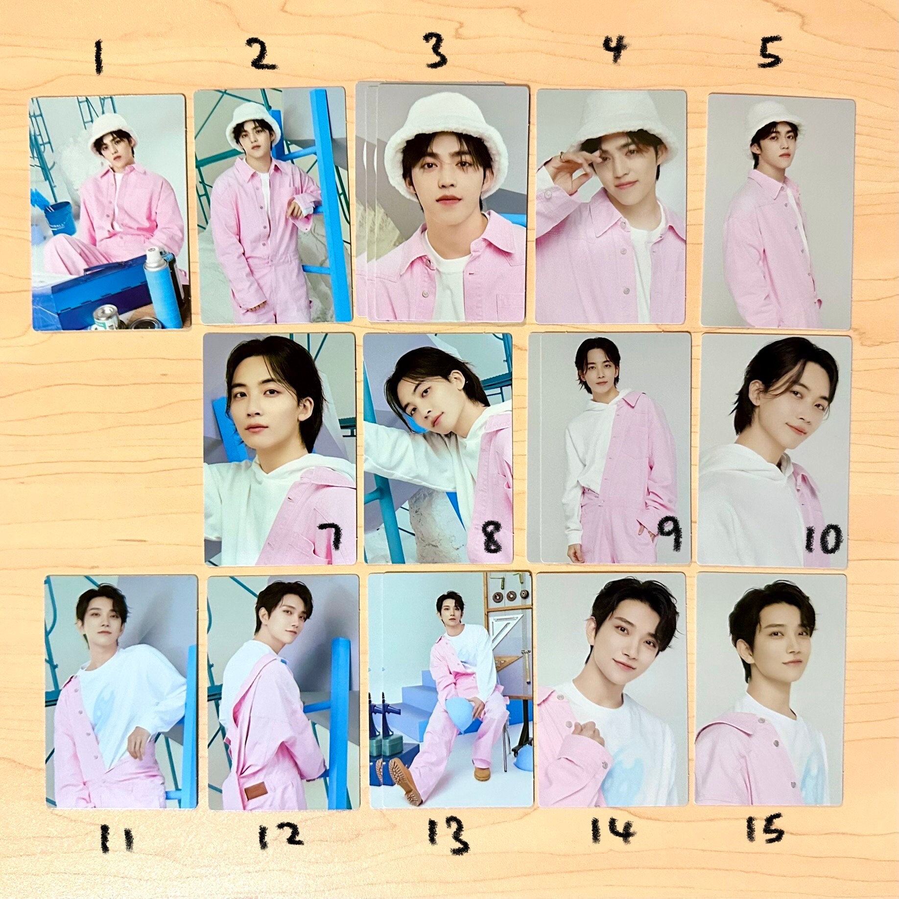 SEVENTEEN Caratland カラットゾーン　コンプ　2023 トレカ OFFICIAL SEVENTEEN Carat Land 2023 Trading Cards Photocard PC - Etsy