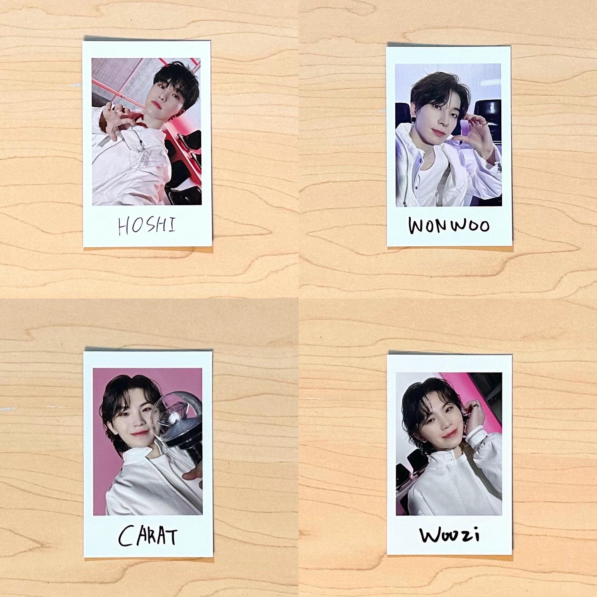 OFFICIAL SEVENTEEN Follow Again to Japan Instant Photo Sticker