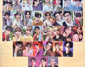 Seventeen「17 Carat」全メンバーフォトカード（PC）テンプレート