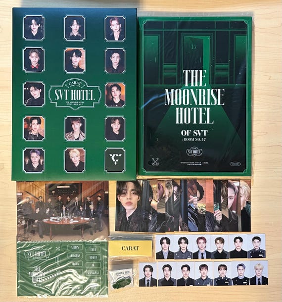 OFFICIAL Seventeen 2023 Carat Membership Kit SVT Hotel Photocard