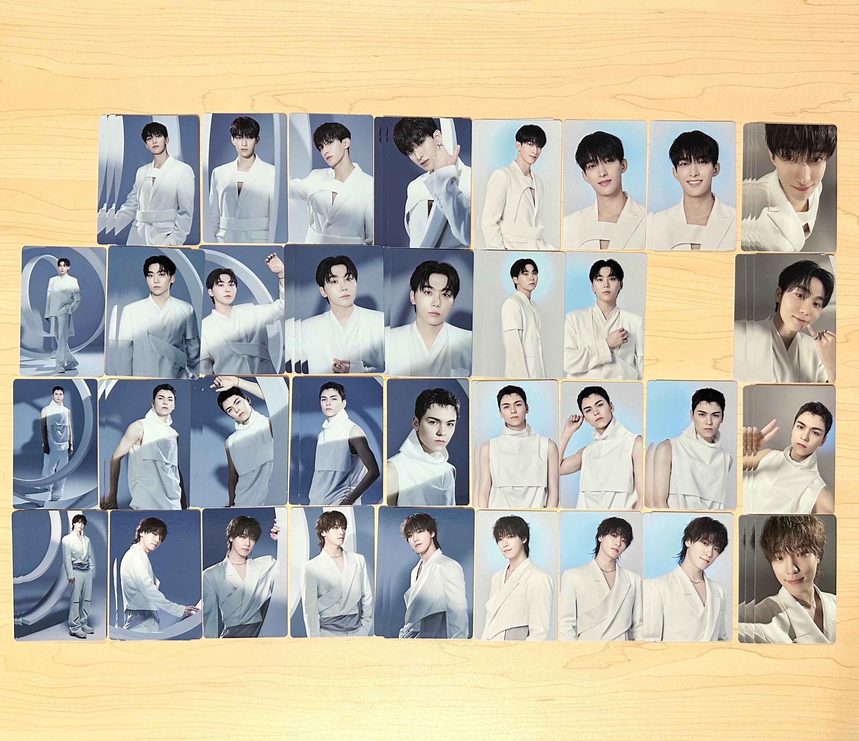 OFFICIAL SEVENTEEN New_ World Tour Trading Cards Photocard PC - Etsy