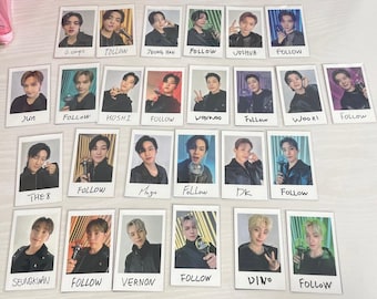 OFFICIAL SEVENTEEN フォロートゥジャパン インスタントフォト