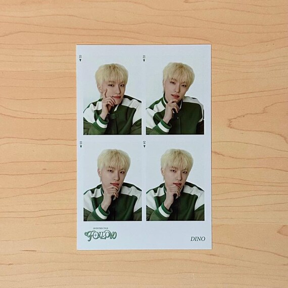 OFFICIAL SEVENTEEN 2023 FOLLOW Tour 4-cut Photos - Etsy