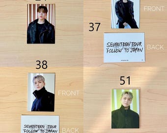 【未開封】 seventeen トレカ FOLLOW TO JAPAN Ver. SEVENTEEN - 'SEVENTEEN TOUR 'FOLLOW' AGAIN TO JAPAN' Photo