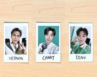 OFFICIAL SEVENTEEN Follow Again to Japan Instant Photo Sticker
