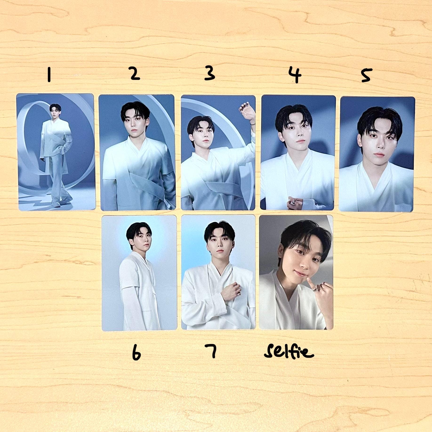 OFFICIAL SEVENTEEN New_ World Tour Trading Cards Photocard PC - Etsy