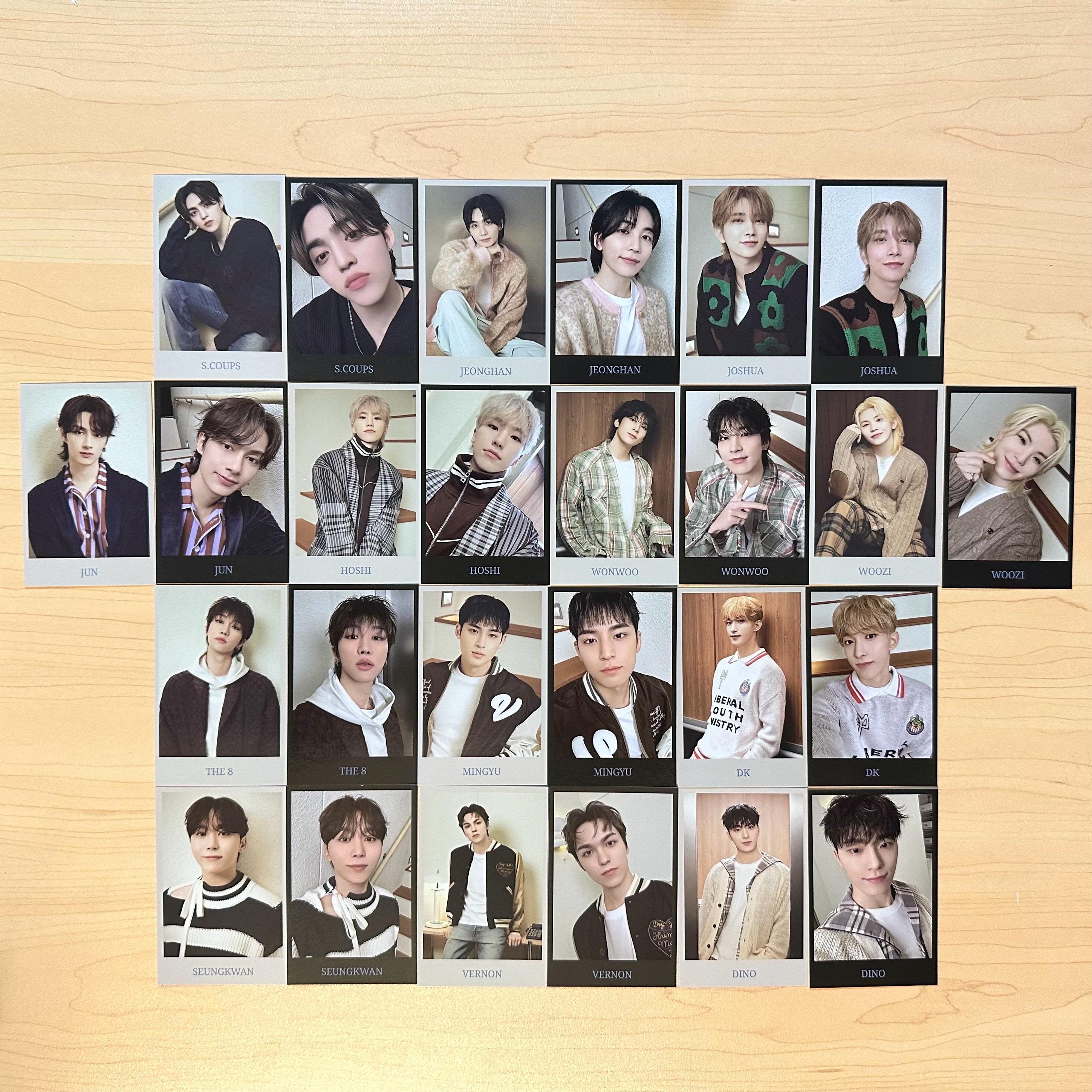 アイドル SEVENTEEN CARAT LAND  PHOTO SET Restocked 22/3 - OFFICIAL SEVENTEEN 2024 Carat Land Instant Photo
