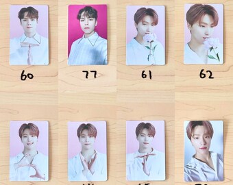 OFFICIAL SEVENTEEN Cafe in Seoul Trading Cards Photocard PC