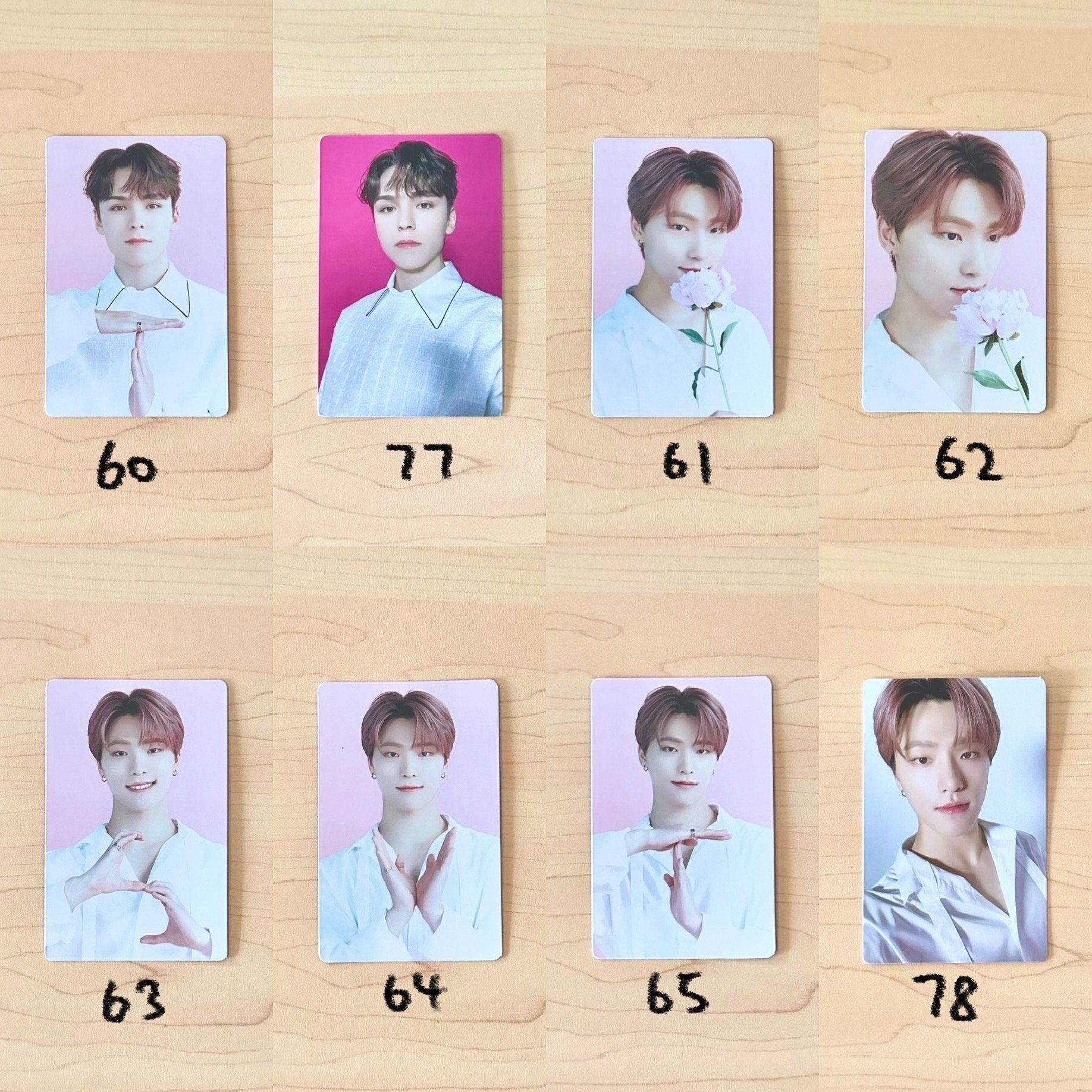OFFICIAL SEVENTEEN Cafe in Seoul Trading Cards Photocard PC