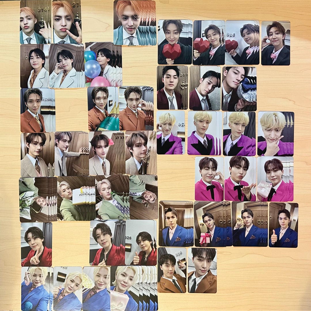 Official Seventeen Spill the Feels Carat Version Album Photocard PC Etsy
