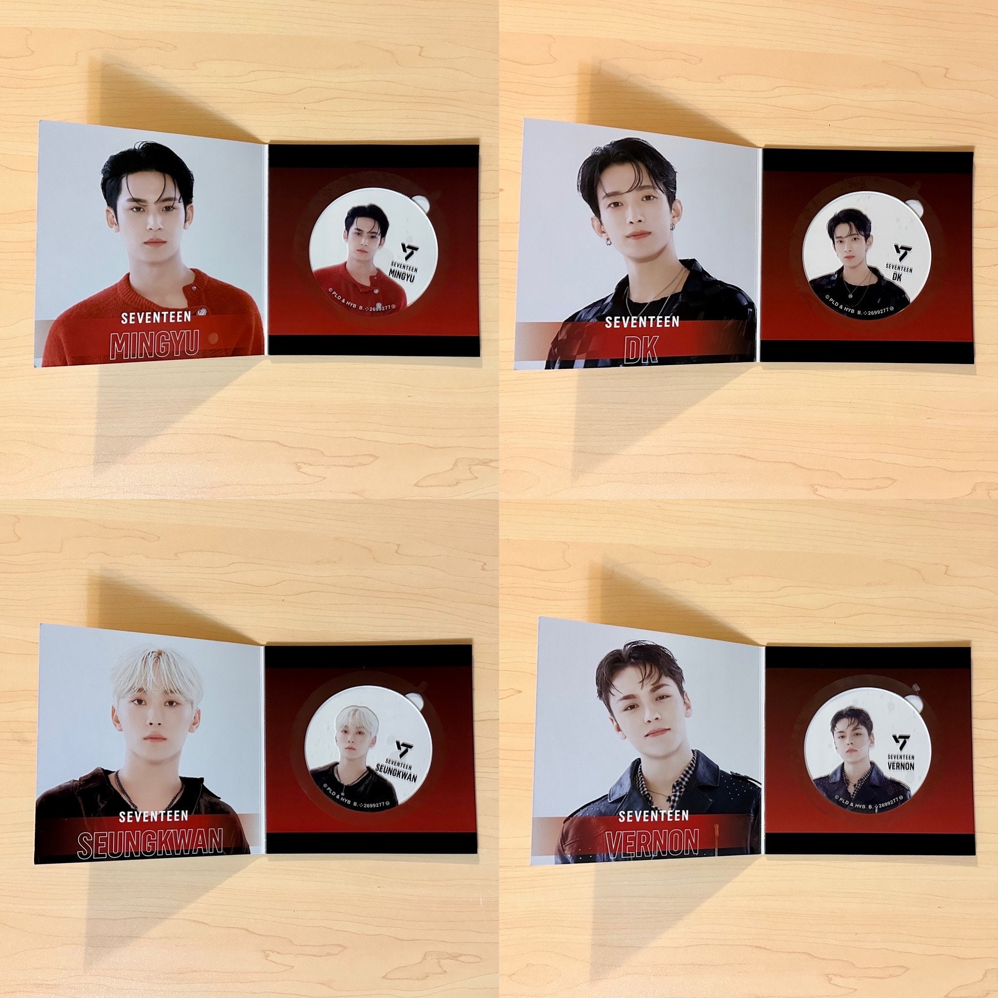 SEVENTEEN トレカセット OFFICIAL SEVENTEEN X BANDAI Gashapon Japan Acrylic Coasters - Etsy