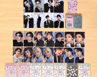 Stray Kids KARMAアルバムフォトカードセット - 両面Kポップフォト