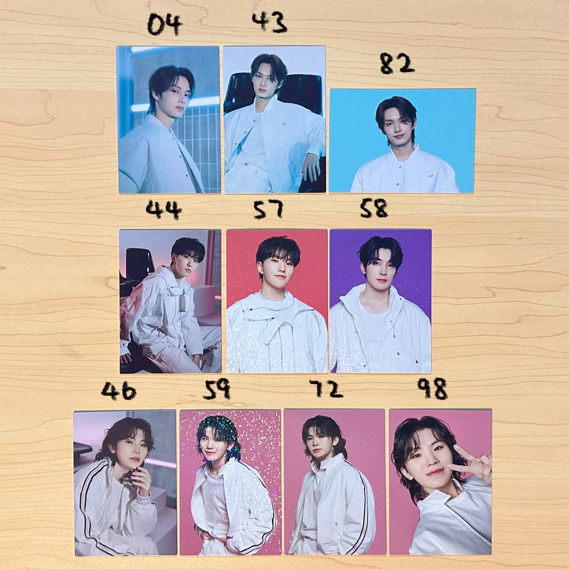 OFFICIAL SEVENTEEN Follow Again to Japan Trading Cards Photocard