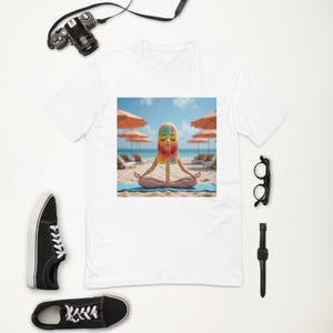 瞑想ポップシクル半袖Tシャツ