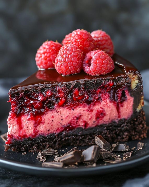 Musgraves Raspberry Ripple Cheesecake Raspberry Ripple Cheesecake Slice