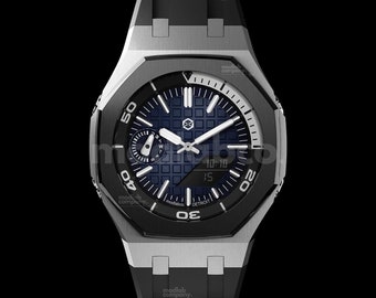 Casioak Customized Watch by [modlab company] - Bespoke Series - Men's Analog-Digital Watch