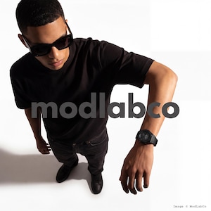 modlab company Classic Series Octagonal Modded Watch — Black Rubber 42mm — MLC-106 image 3