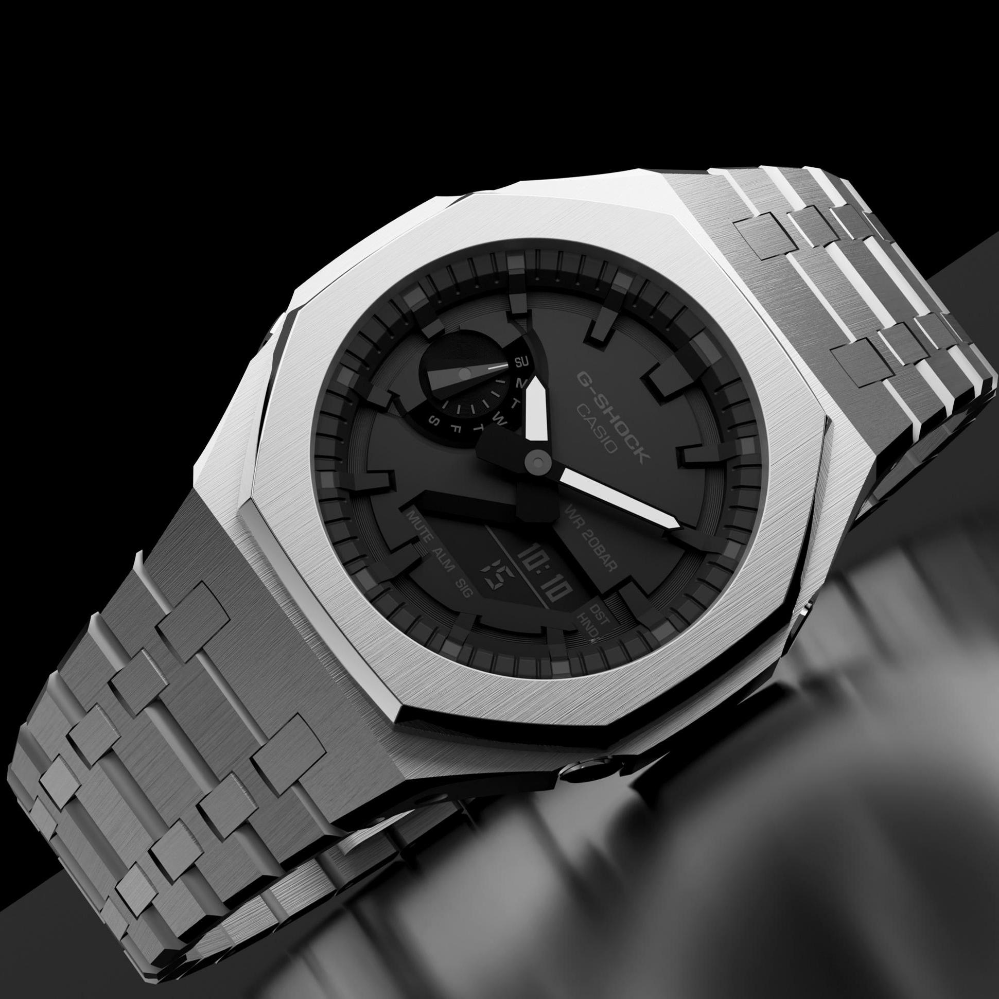 Modlab Company [CLASSIC Series] G-shock GA2100 Model - Black