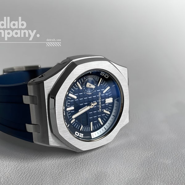 modlab company [SIGNATURE Series] casioak - Silver/Navy - 321