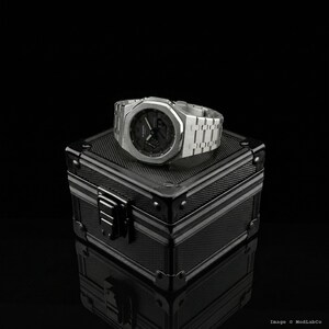 modlab company Classic Series Octagonal Modded Watch — Black Rubber 42mm — MLC-106 image 9